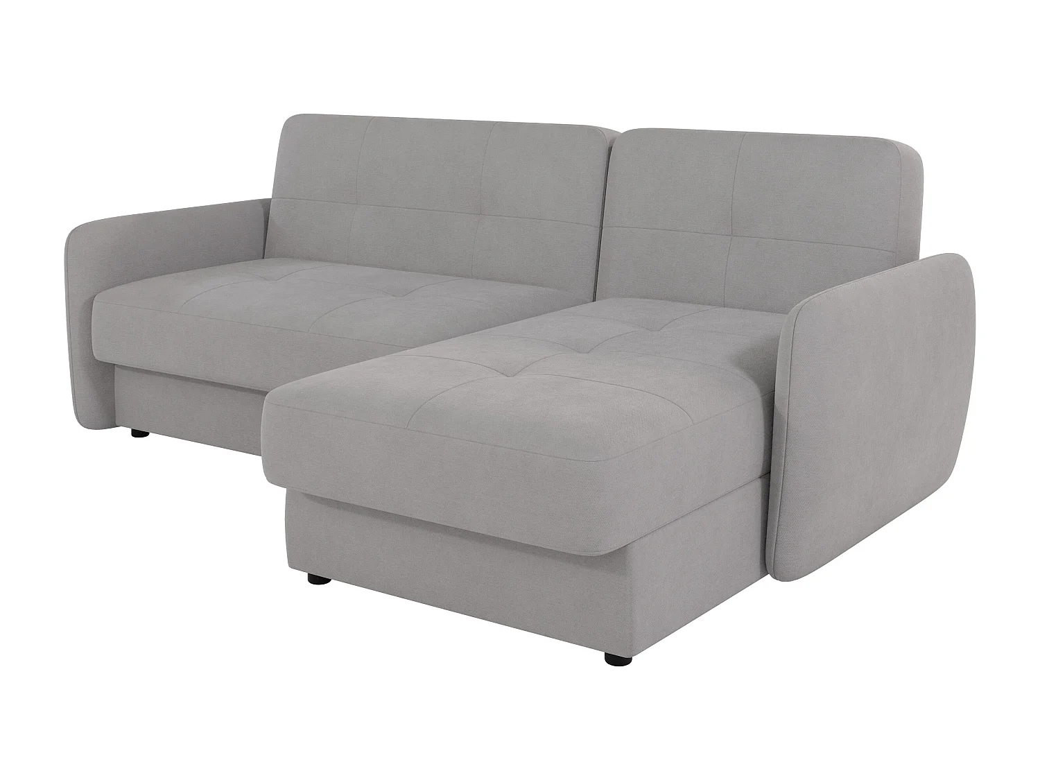 Modernes Ecksofa Victoria mit Ottomane