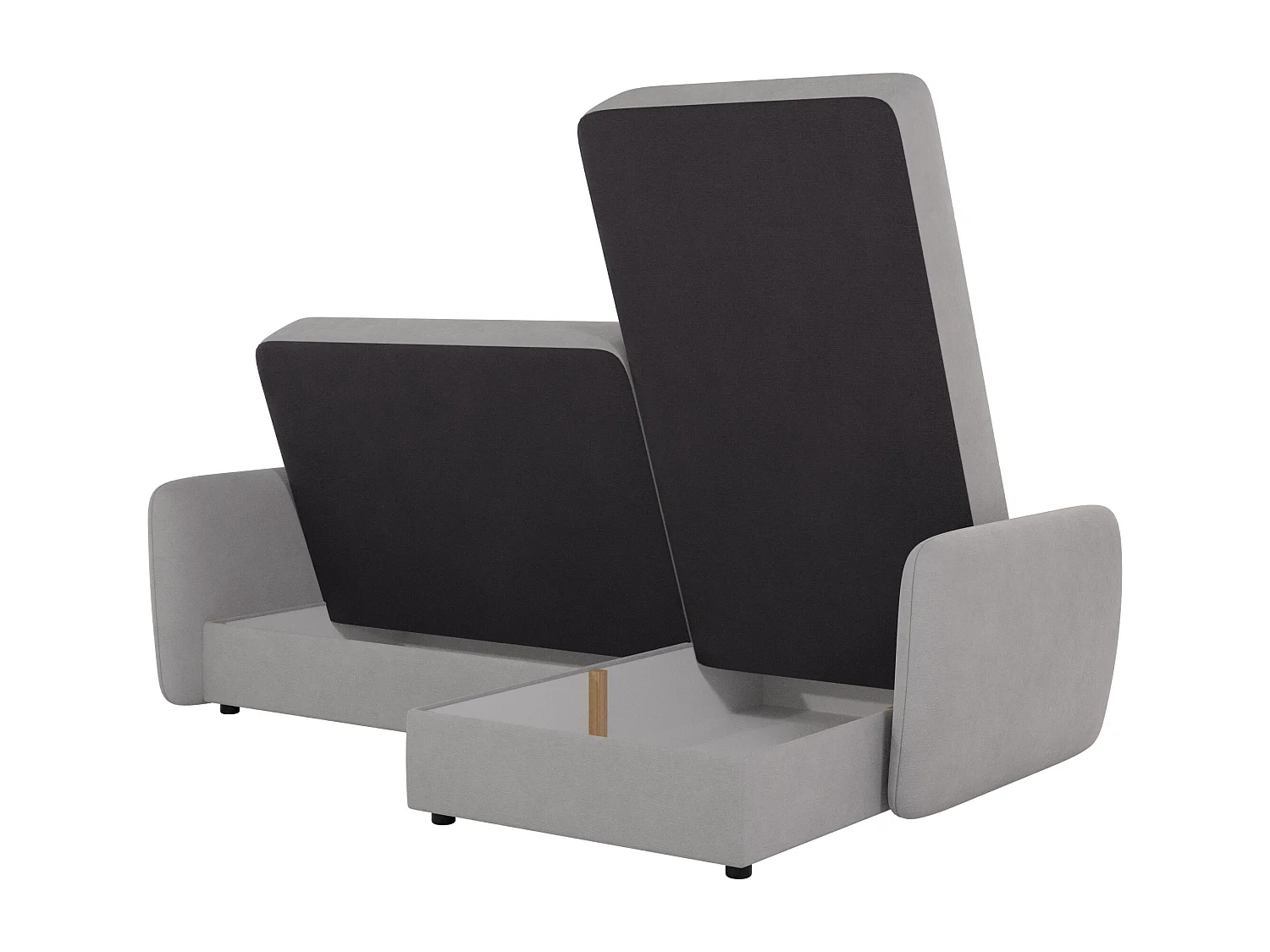 Modernes Ecksofa Victoria mit Ottomane