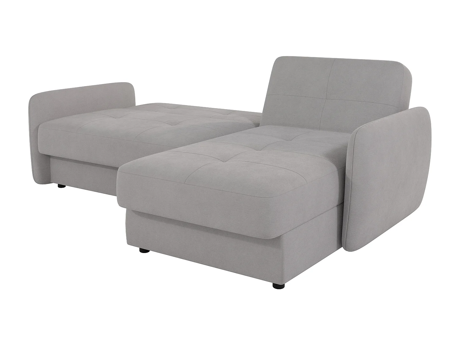 Modernes Ecksofa Victoria mit Ottomane