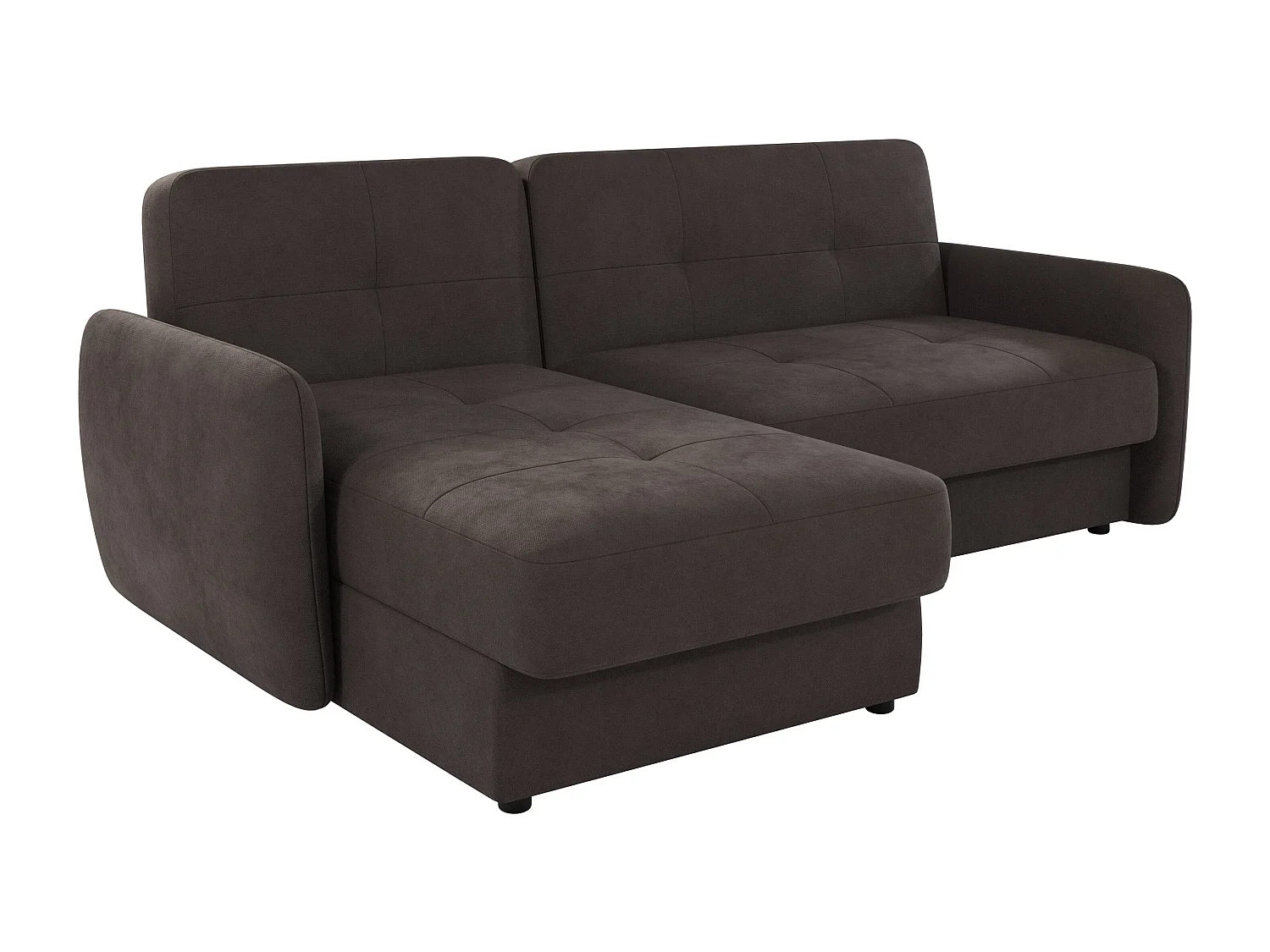 Modernes Ecksofa Victoria mit Ottomane