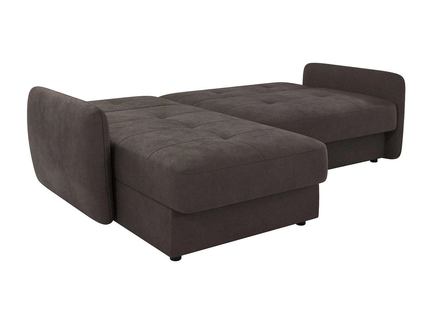 Modernes Ecksofa Victoria mit Ottomane