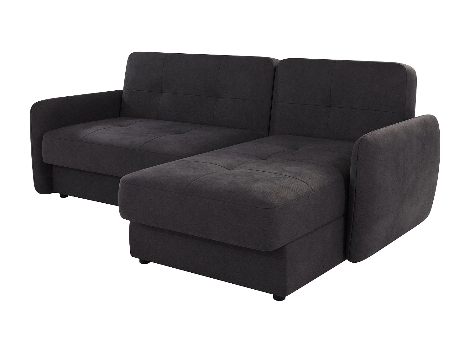 Modernes Ecksofa Victoria mit Ottomane