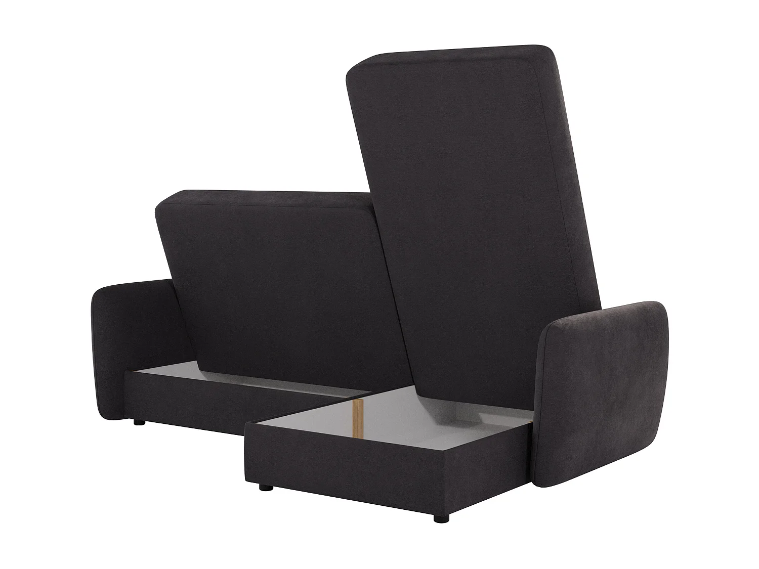 Modernes Ecksofa Victoria mit Ottomane