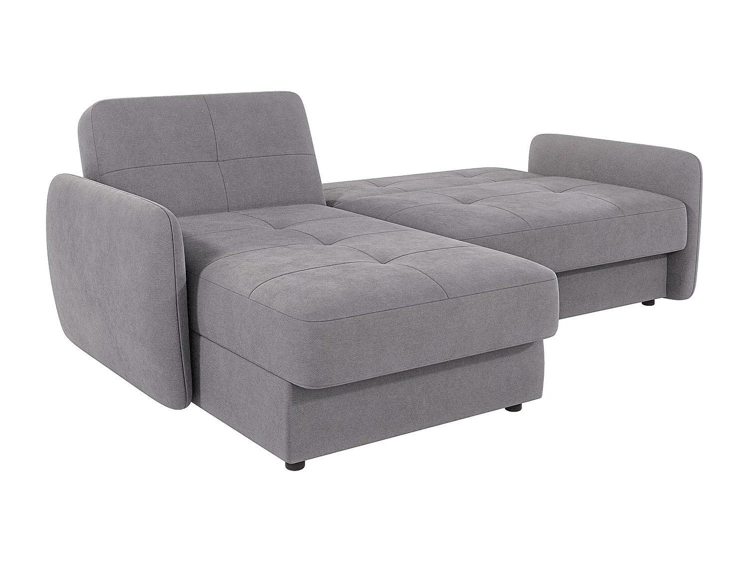Modernes Ecksofa Victoria mit Ottomane