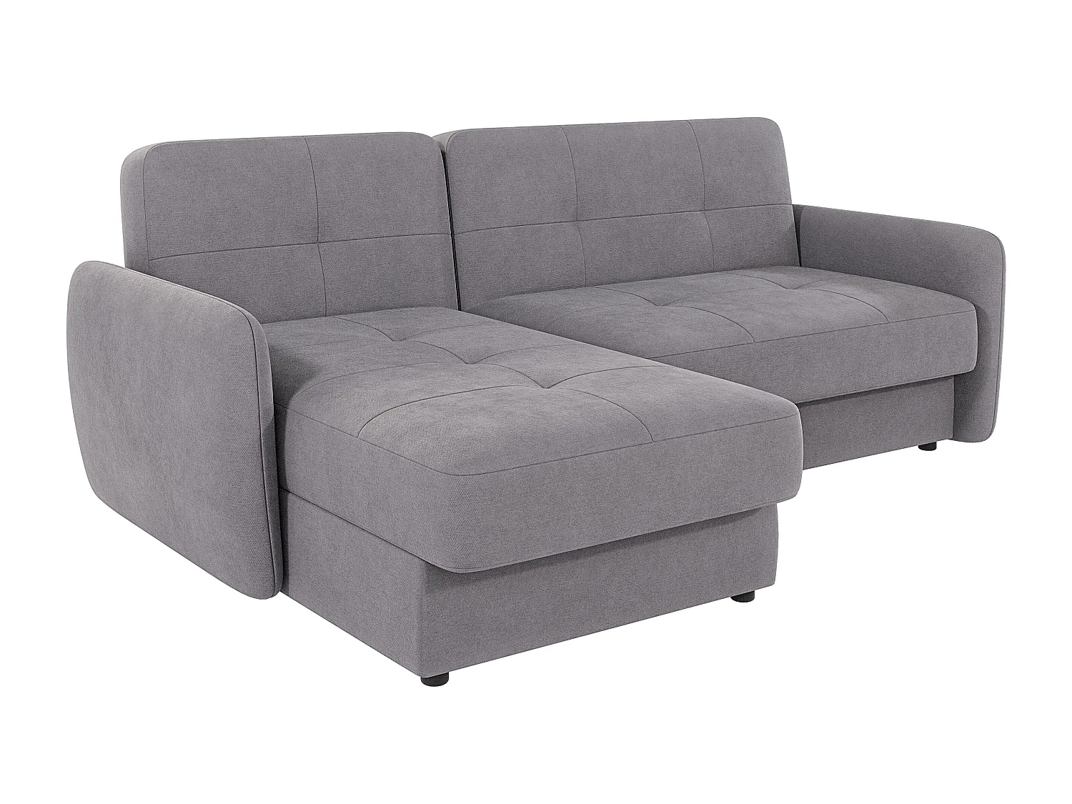 Modernes Ecksofa Victoria mit Ottomane