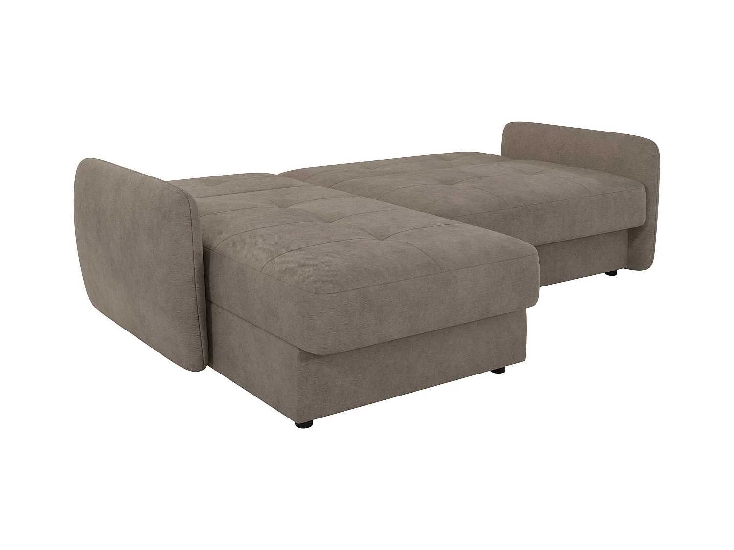 Modernes Ecksofa Victoria mit Ottomane