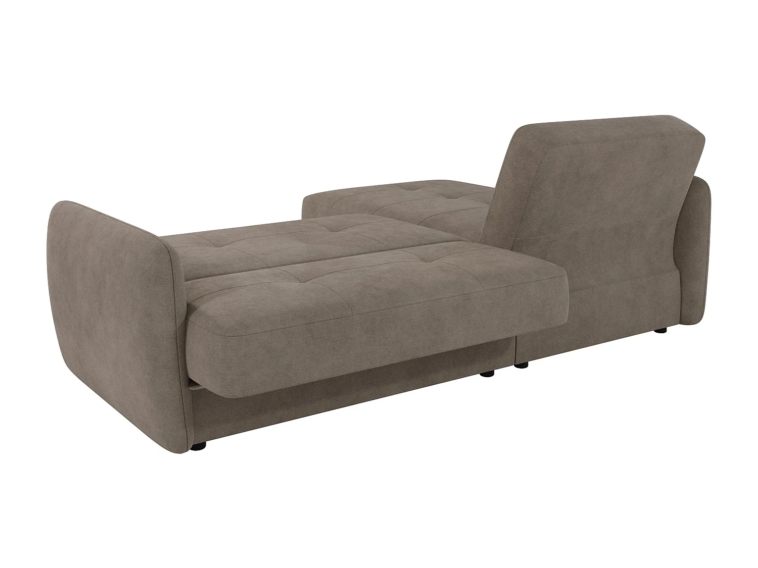 Modernes Ecksofa Victoria mit Ottomane