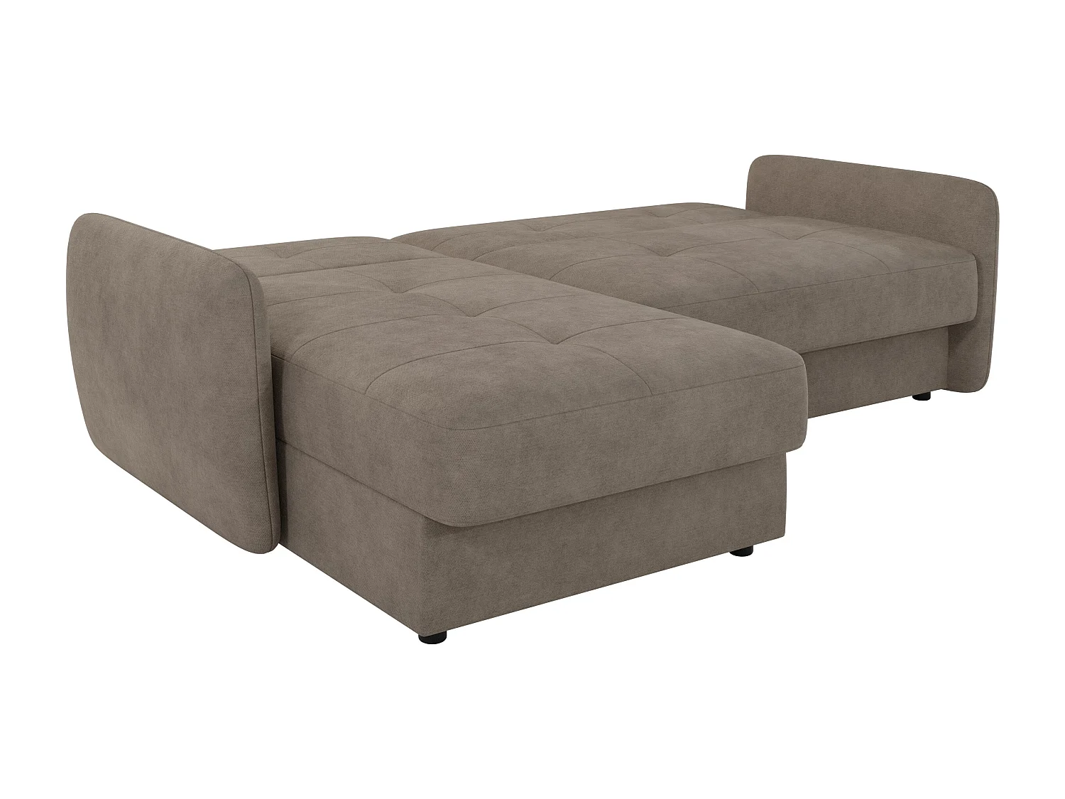 Modernes Ecksofa Victoria mit Ottomane