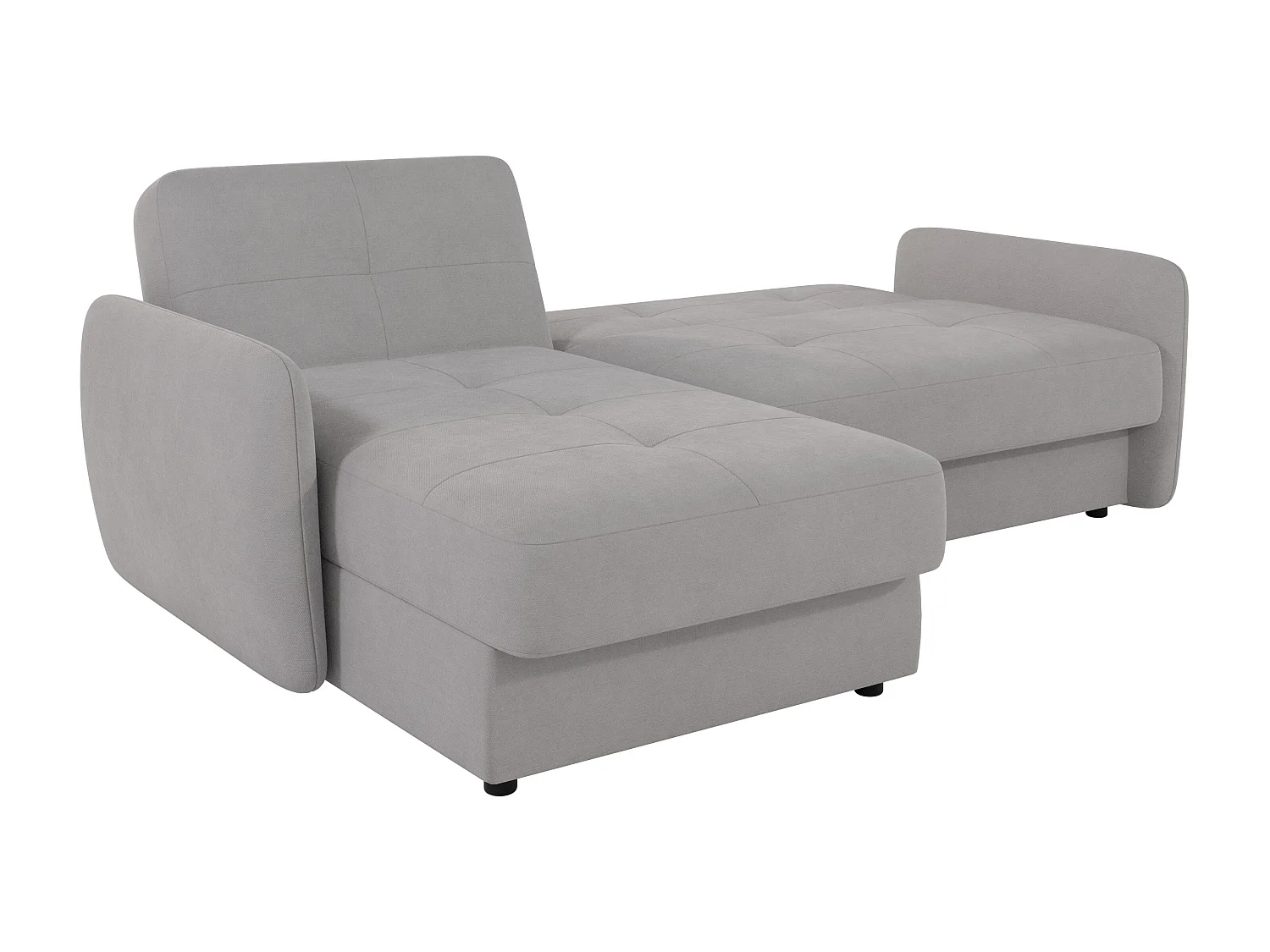Modernes Ecksofa Victoria mit Ottomane