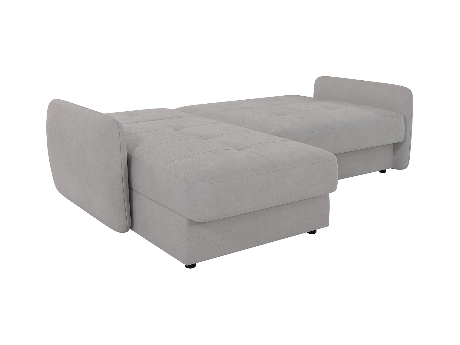 Modernes Ecksofa Victoria mit Ottomane