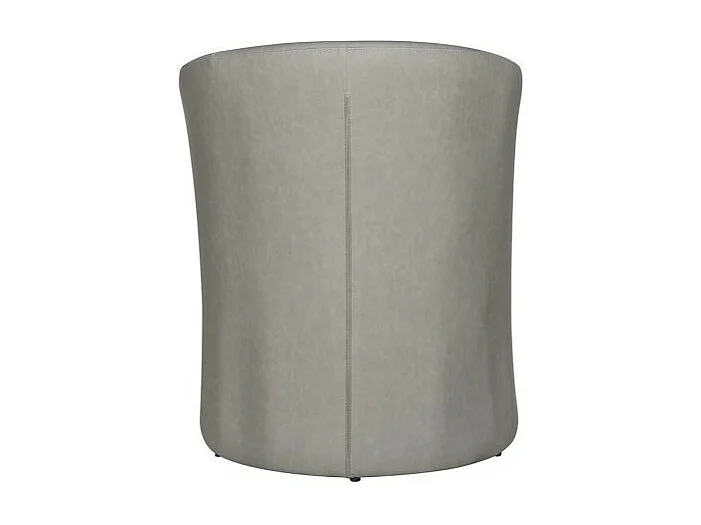 Poltrona da salotto KYOTO – Confortevole – Grigio chiaro – Stile vintage