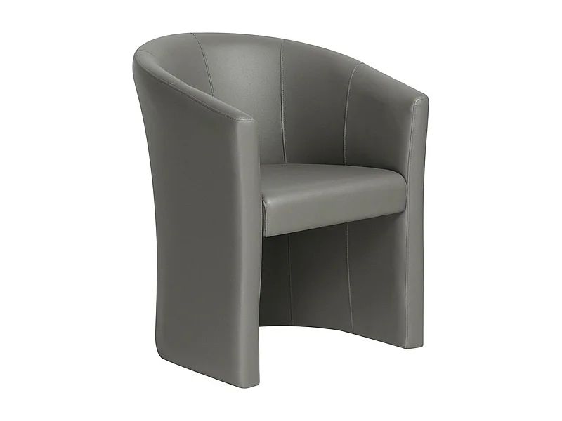 Fauteuil de salon KYOTO – Bequem – Farbe Graugrün – Vintage-Stil