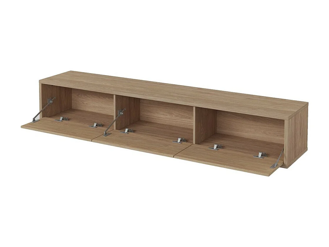 Mueble para TV 180cm colección MAANUM. Color roble claro.