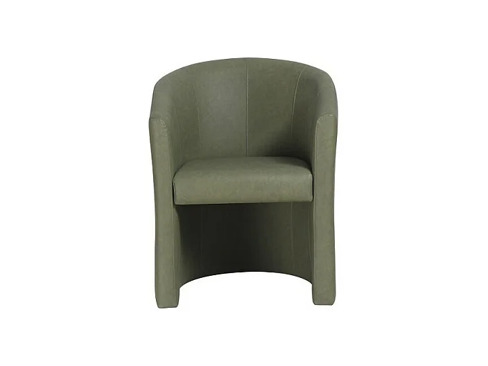 Fauteuil de salon KYOTO – Confortable – Vert – Style vintage