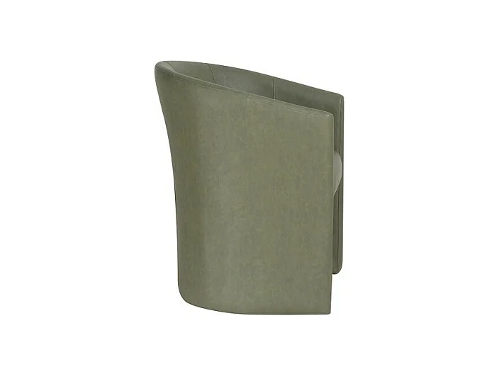 Fauteuil de salon KYOTO – Confortable – Vert – Style vintage