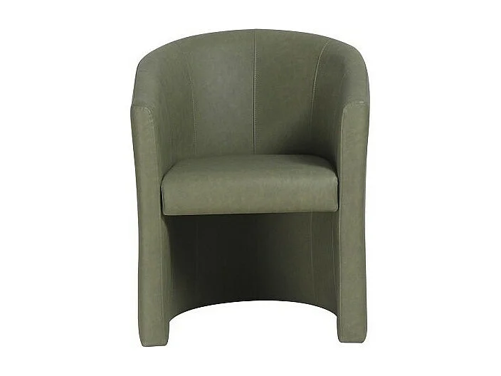 Fauteuil de salon KYOTO – Confortable – Vert – Style vintage