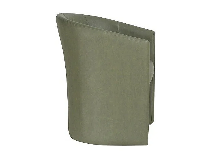 Fauteuil de salon KYOTO – Confortable – Vert – Style vintage