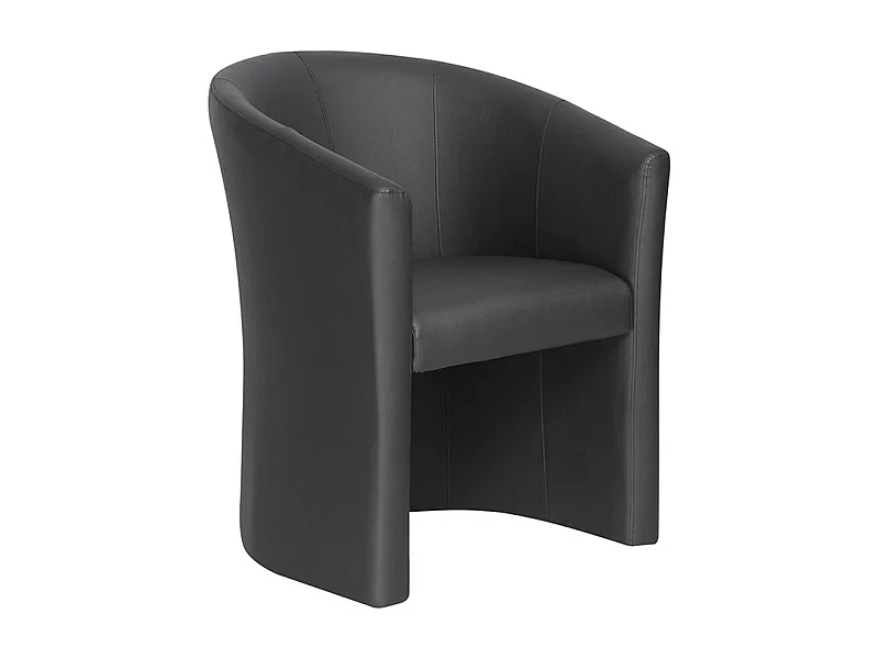 Salonstuhl KYOTO – Bequem – Schwarz – Vintage-Stil