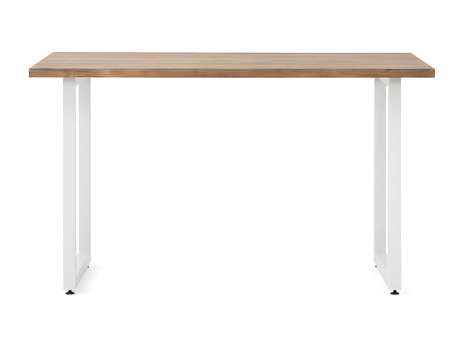 Table Salle a Manger iCub Strong ECO 80x120x73 cm Blanc Effect-Vintage