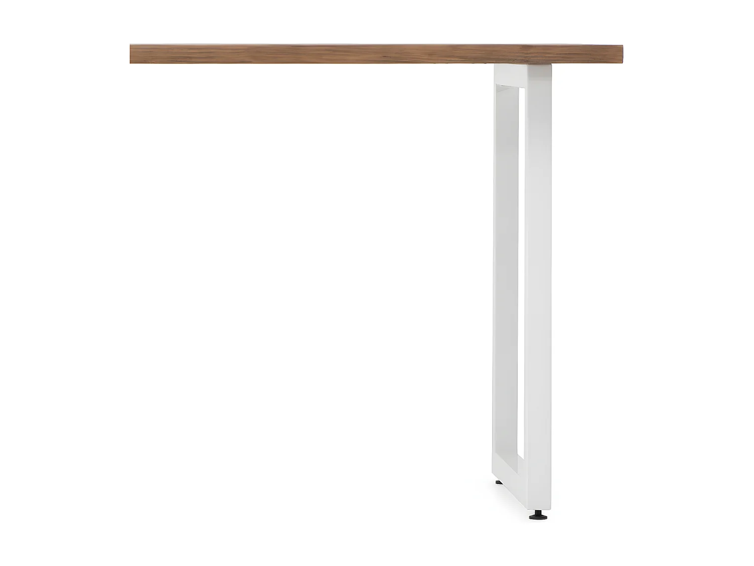 Table Salle a Manger iCub Strong ECO 80x120x73 cm Blanc Effect-Vintage