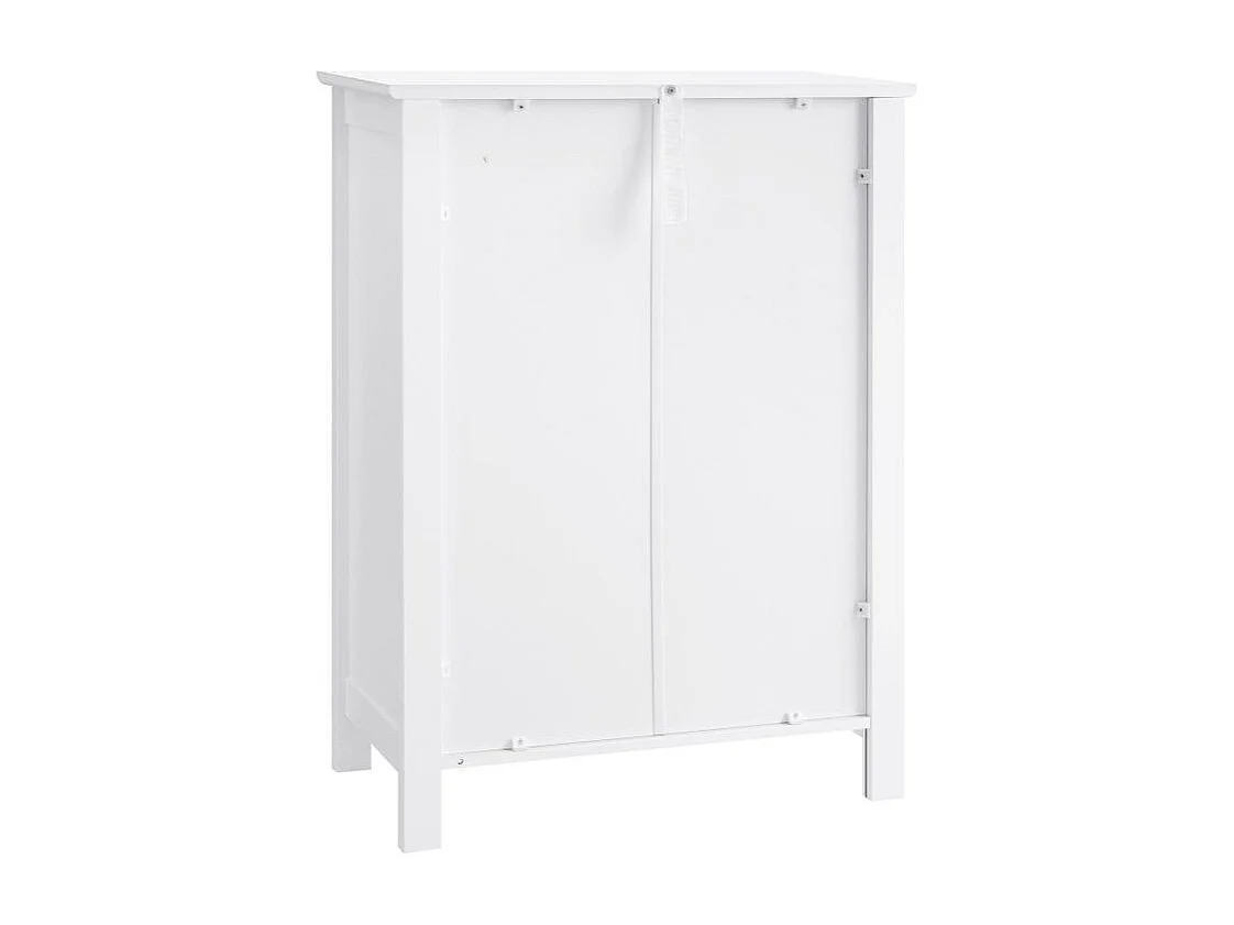 Placard de salle de bain CLEAN – 1 tiroir, 2 portes – Coloris blanc – Design fonctionnel