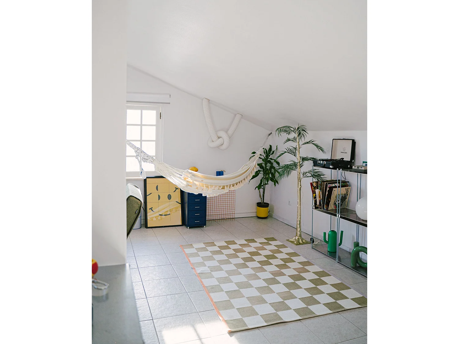 Hängematte VERCELLI Baumwolle Beige