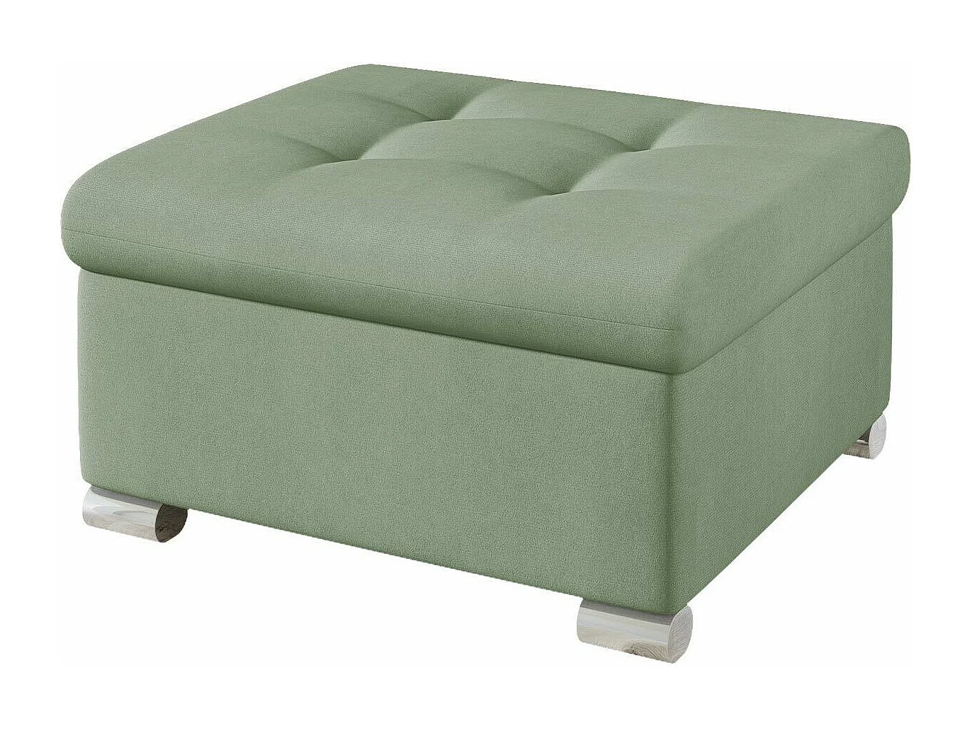 Puf Comfivo 115, Verde, 41x68x70cm, Tapiz, Patas: Plástico