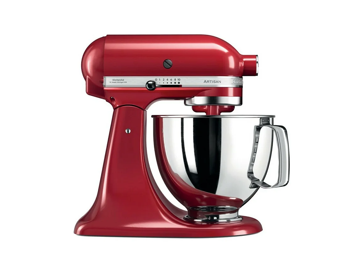 KitchenAid Artisan 5KSM125EER - Robot multi-fonctions - 300 Watt - rouge empire