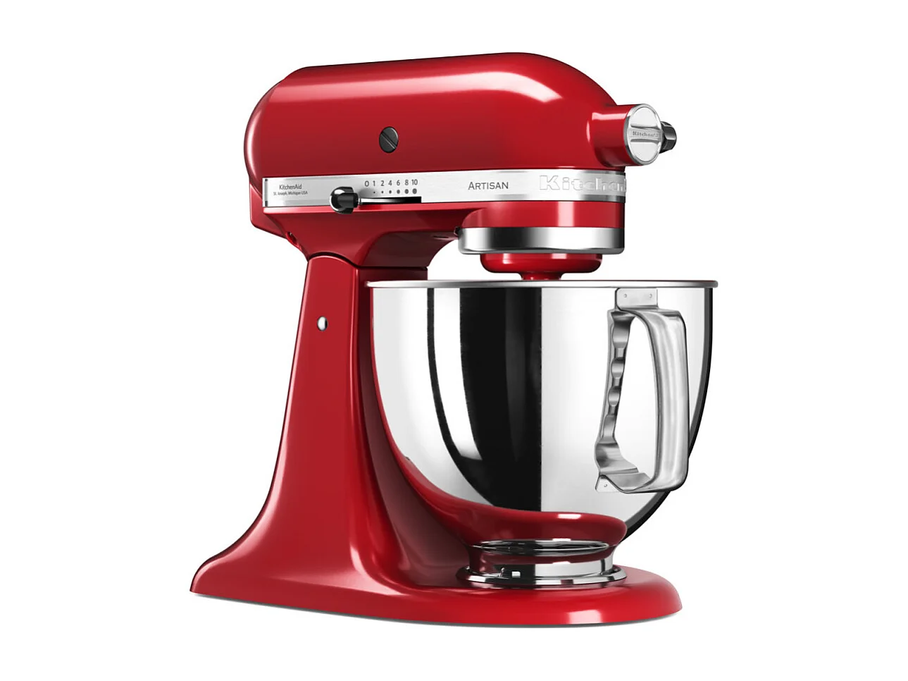 KitchenAid Artisan 5KSM125EER - Robot multi-fonctions - 300 Watt - rouge empire
