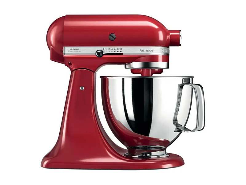 KitchenAid Artisan 5KSM125EER - Robot multi-fonctions - 300 Watt - rouge empire