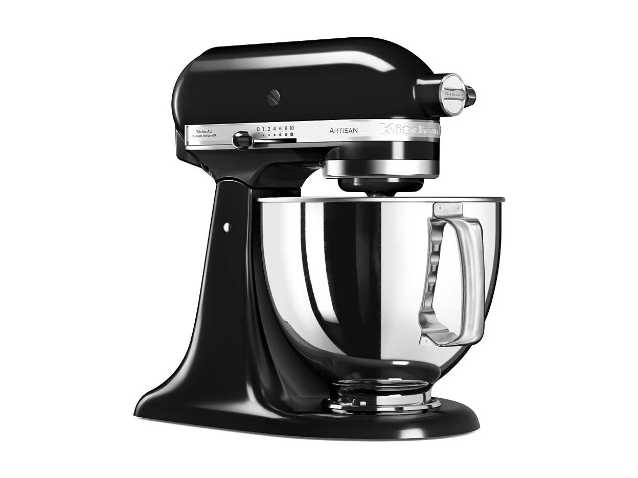 KitchenAid Artisan 5KSM125EOB - Robot multi-fonctions - 300 Watt - noir onyx