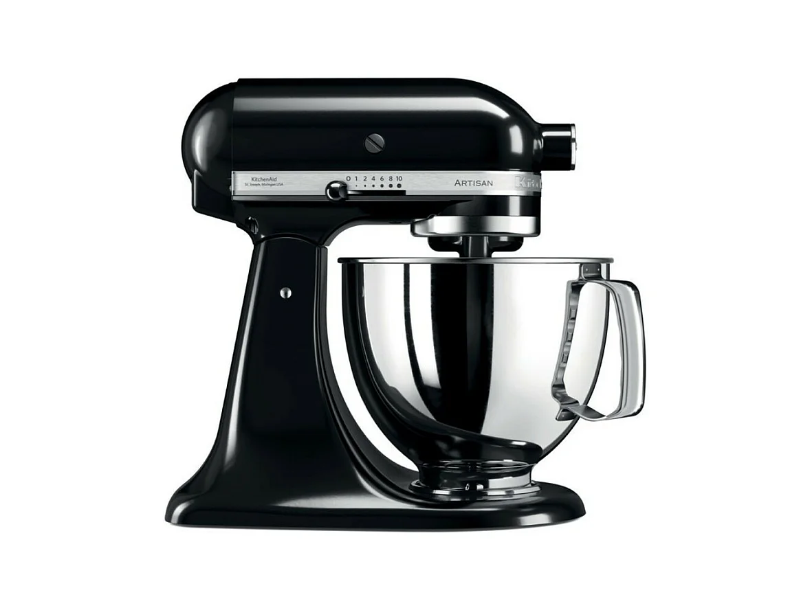 KitchenAid Artisan 5KSM125EOB - Robot multi-fonctions - 300 Watt - noir onyx