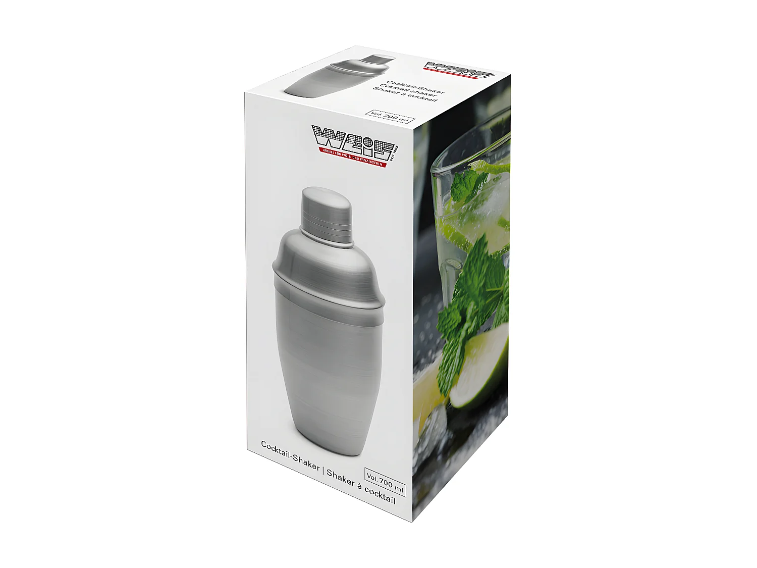 Shaker à cocktail 0,7 l