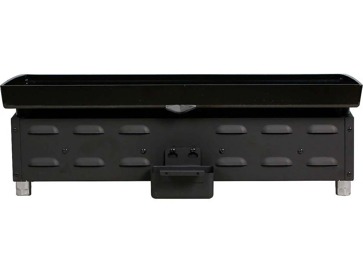 Plancha gas barbecue grill "Presto 4" - 4 branders - 9,7 kW - Grijs