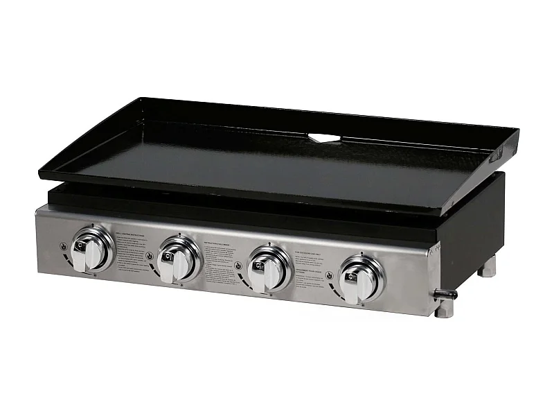 Plancha "Presto 4" - 4 Brûleurs - 9.7kW - Gris