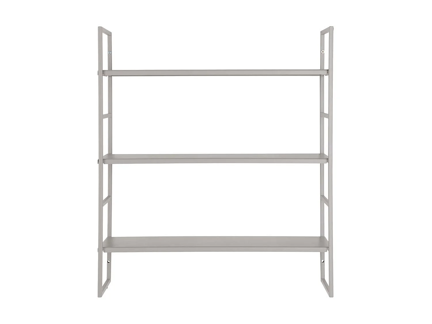 Beja wandplank 3 planken grijs.
