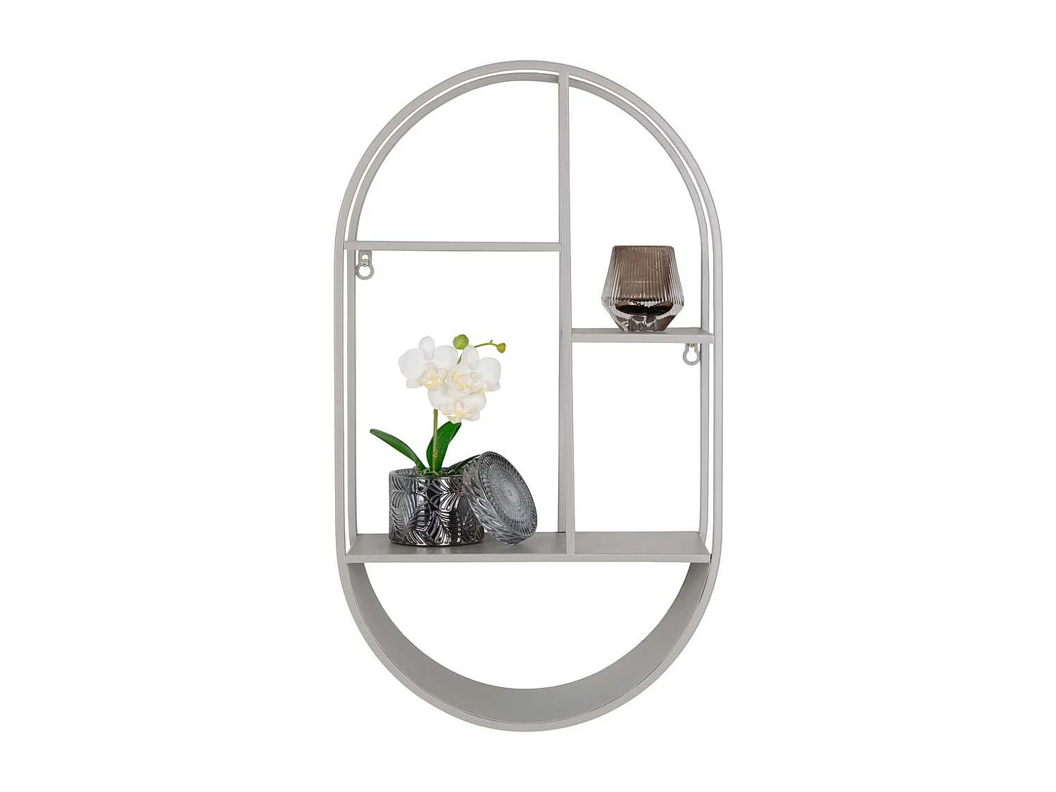 Feira wandkast wandplank grijs.