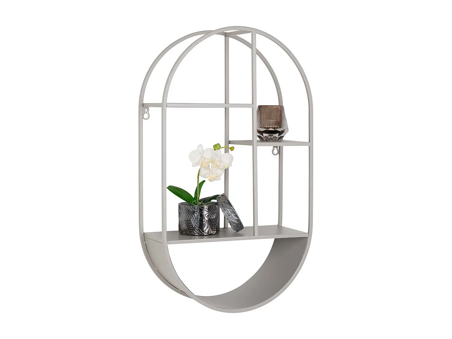 Feira wandkast wandplank grijs.