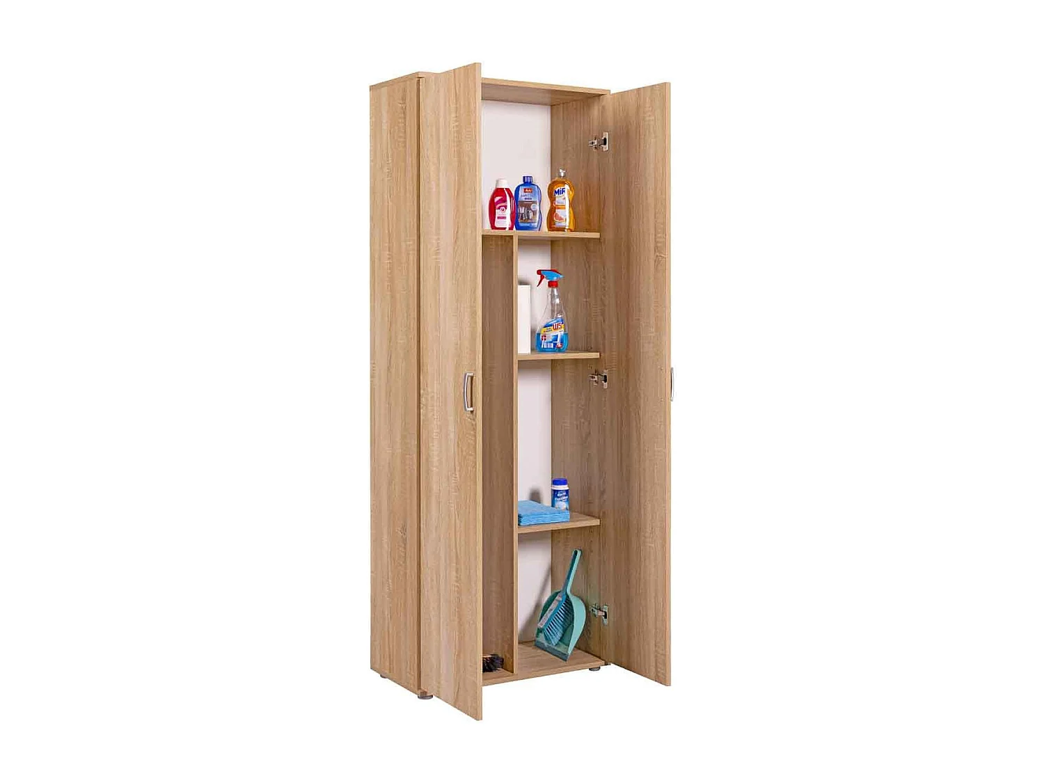 Armoire de Rangement "Gally" 189cm Chêne Sonoma