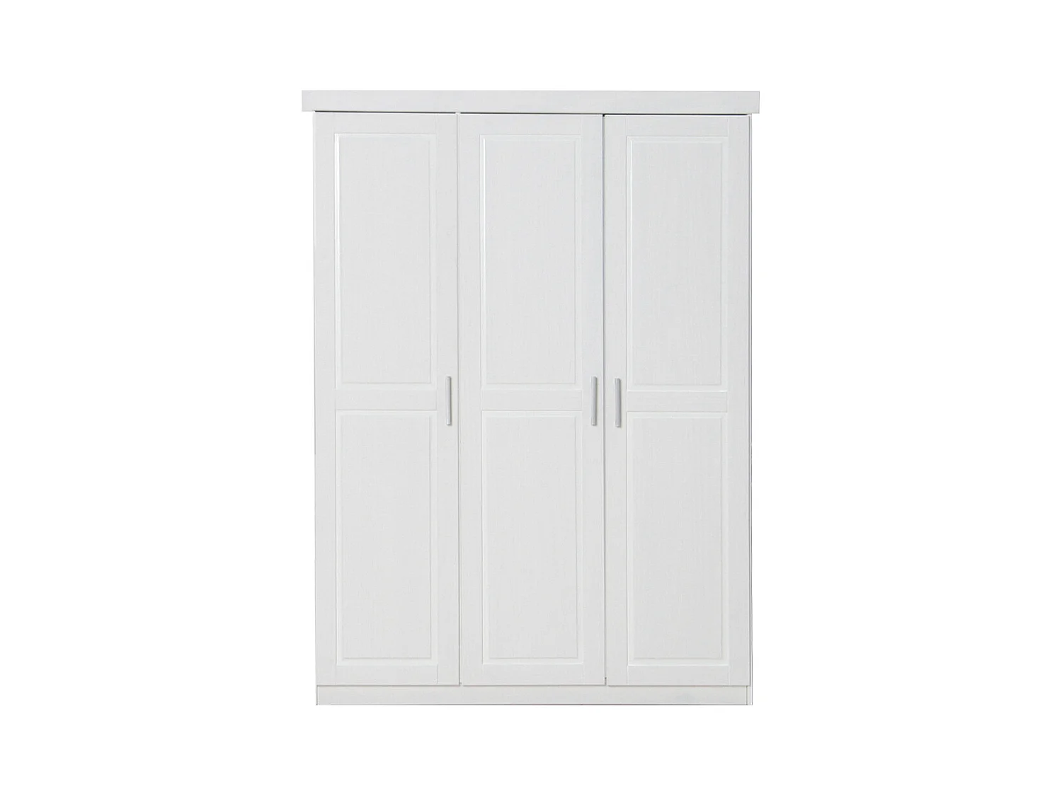 Armoire 3 Portes Bois Massif "Angel" 190cm Blanc
