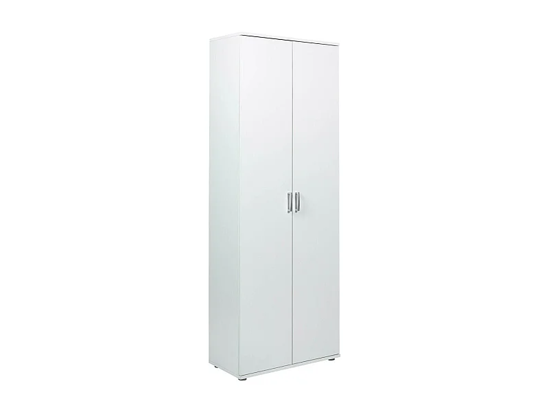 Armoire de Rangement "2 Portes" 189cm Blanc