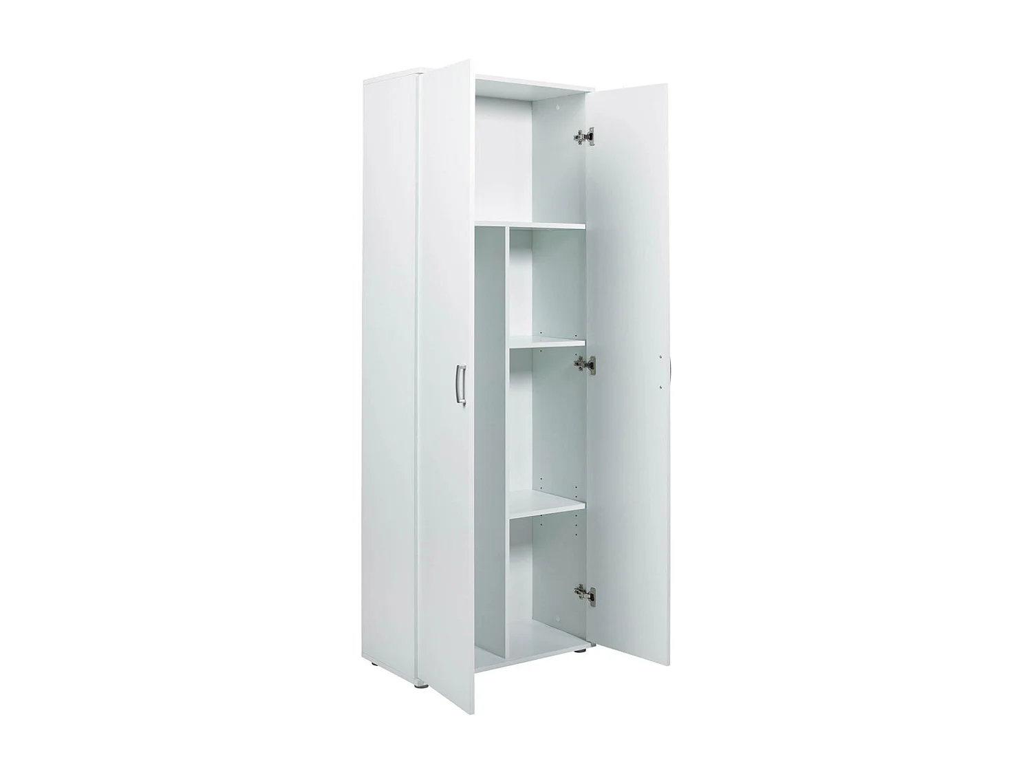 Armoire de Rangement "2 Portes" 189cm Blanc