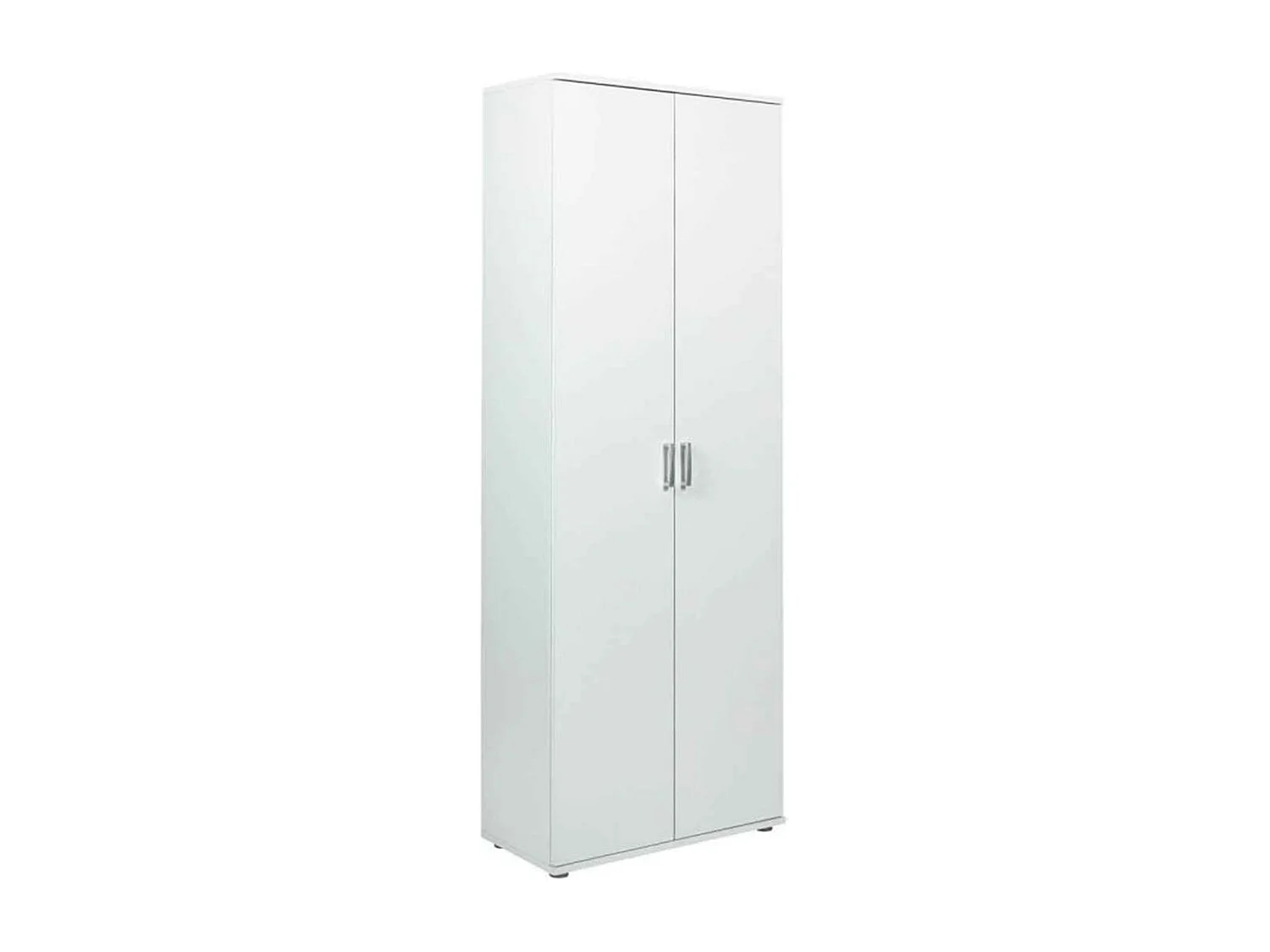 Armoire de Rangement "2 Portes" 189cm Blanc