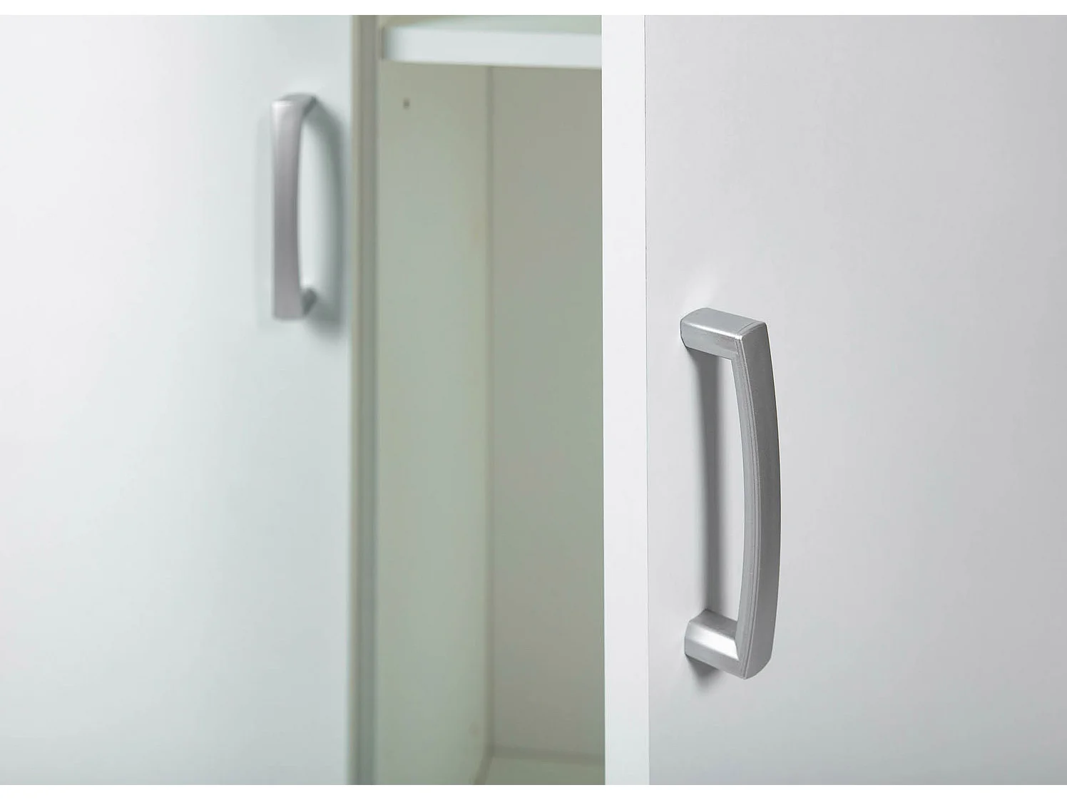 Armoire de Rangement "2 Portes" 189cm Blanc