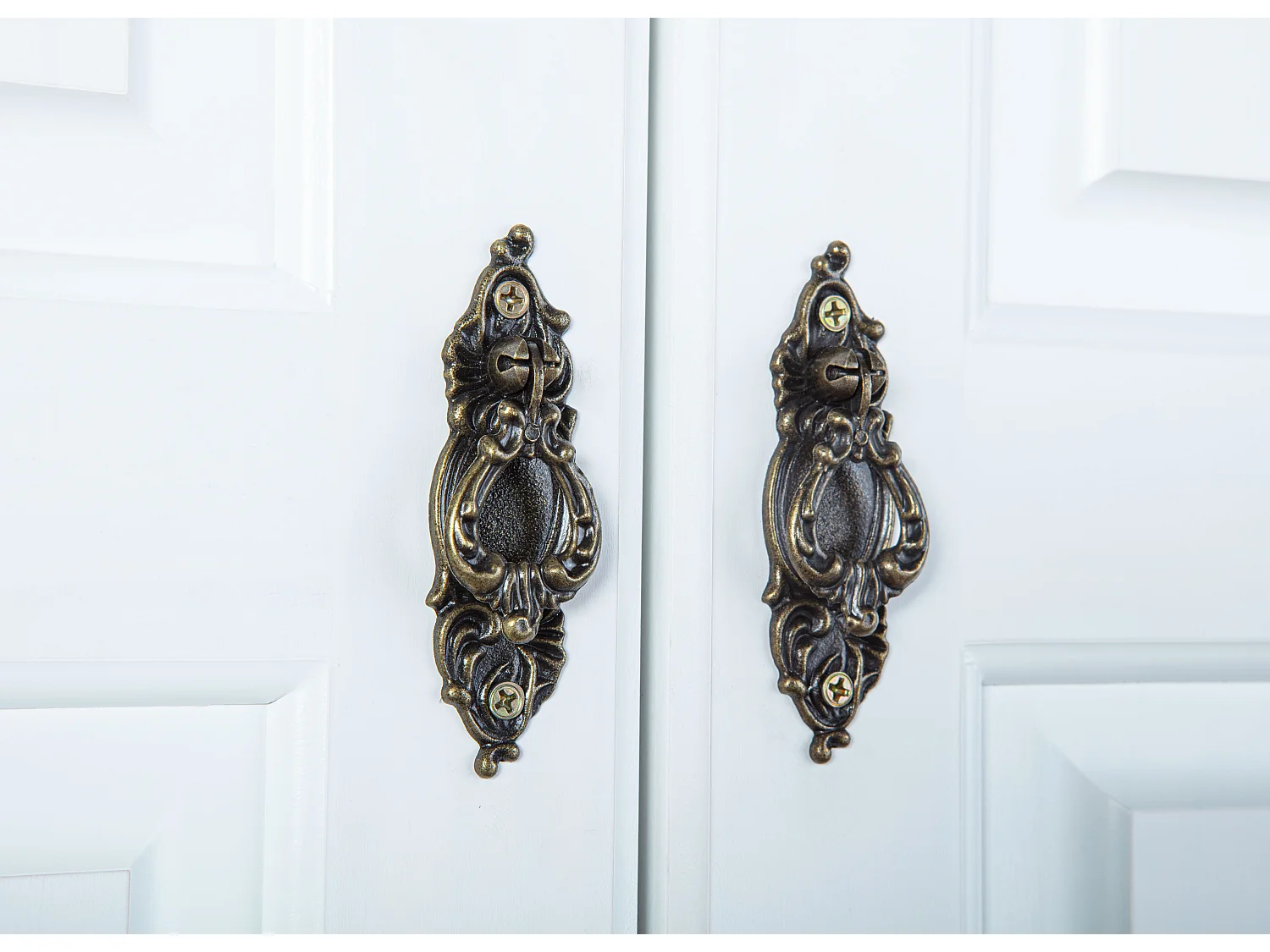 Armoire 2 Portes Bois "Cardaillac" 180cm Blanc