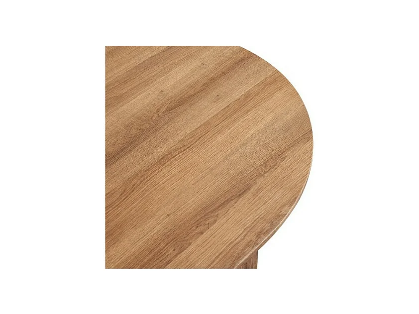 Mesa de centro coleção VAGOS efeito carvalho envelhecido diâmetro 50 cm