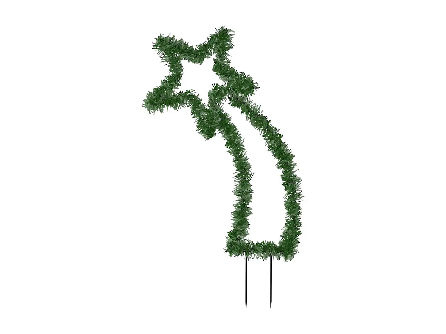 Décoration lumineuse météore de Noël avec piquets 115 LED 89 cm