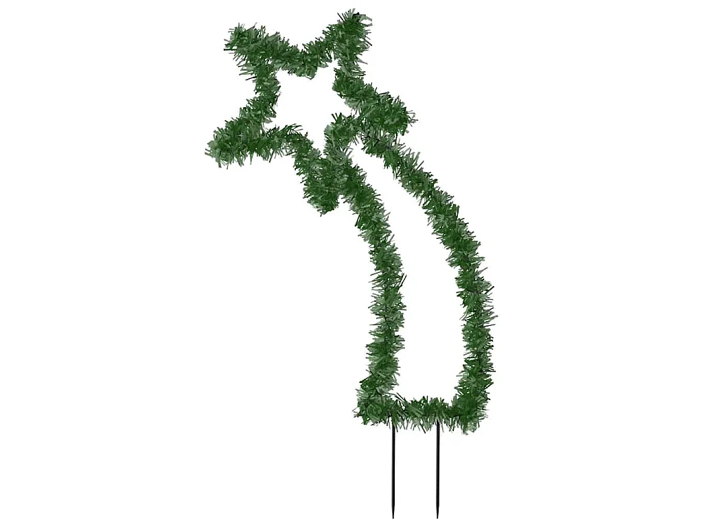Décoration lumineuse météore de Noël avec piquets 115 LED 89 cm