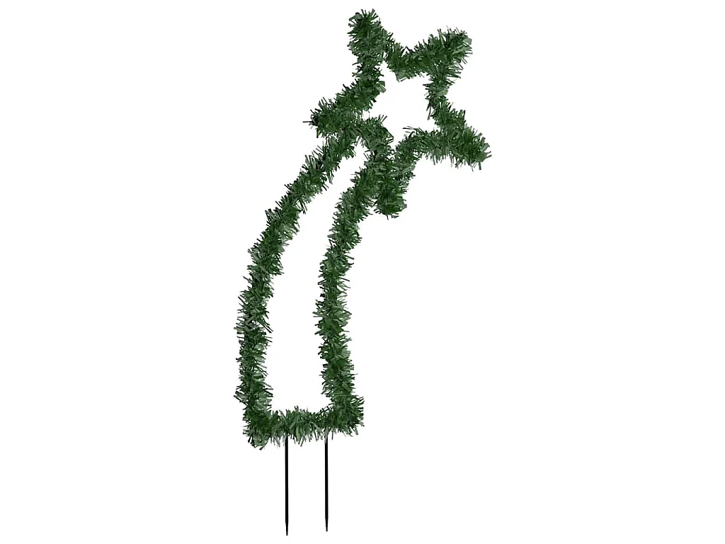 Décoration lumineuse météore de Noël avec piquets 115 LED 89 cm