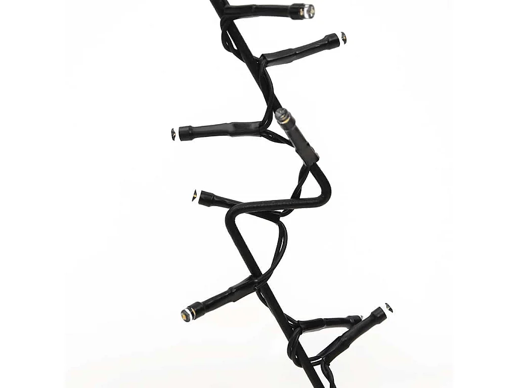 Décoration lumineuse arbre de Noël piquets 3 pcs 50 LED 30 cm